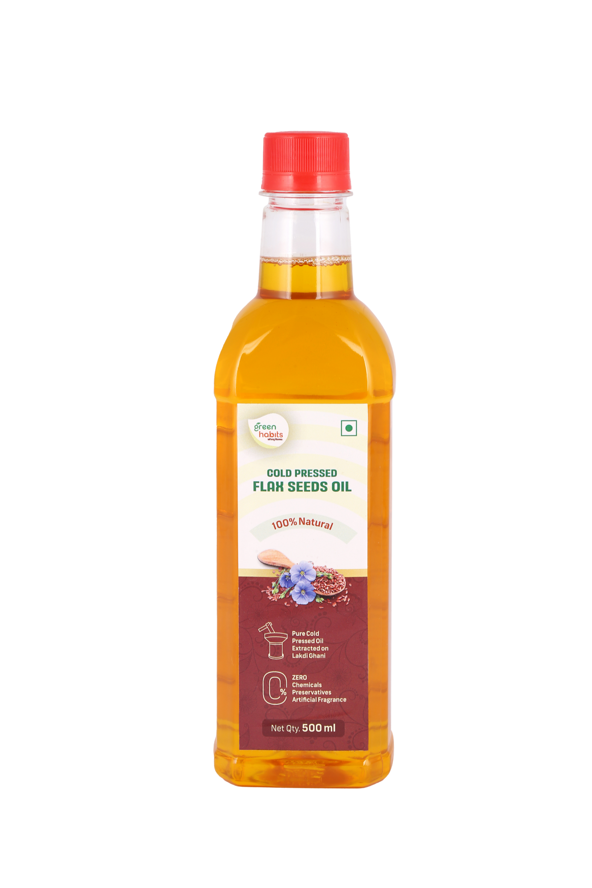 Green Habits Cold-pressed Unrefined Flaxseed Oil