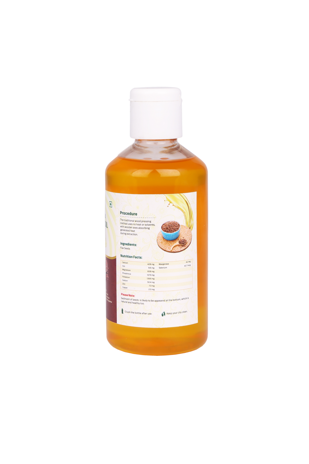 Green Habits Cold-pressed Unrefined Flaxseed Oil