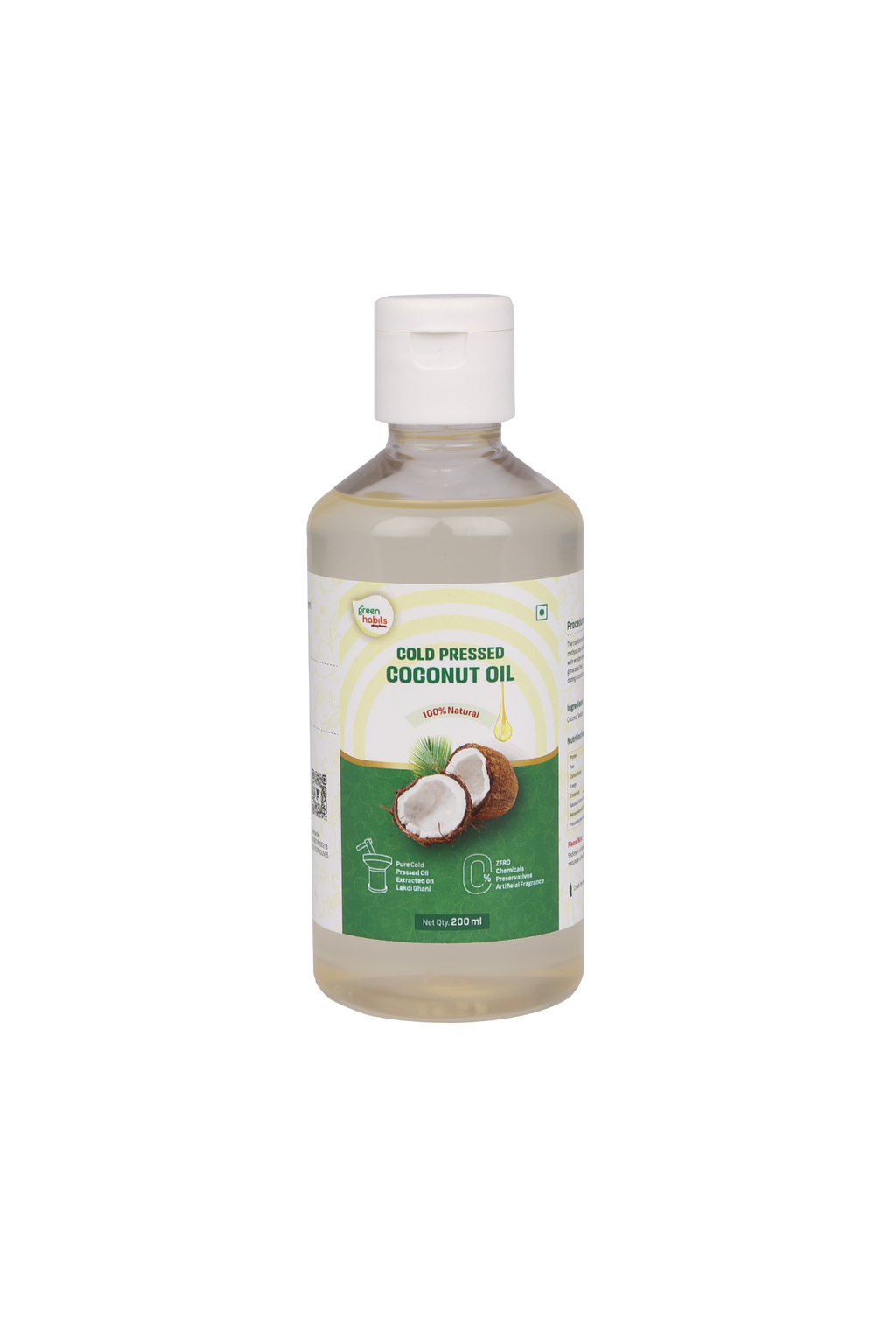 Green Habits Cold Pressed Unrefined Coconut Oil