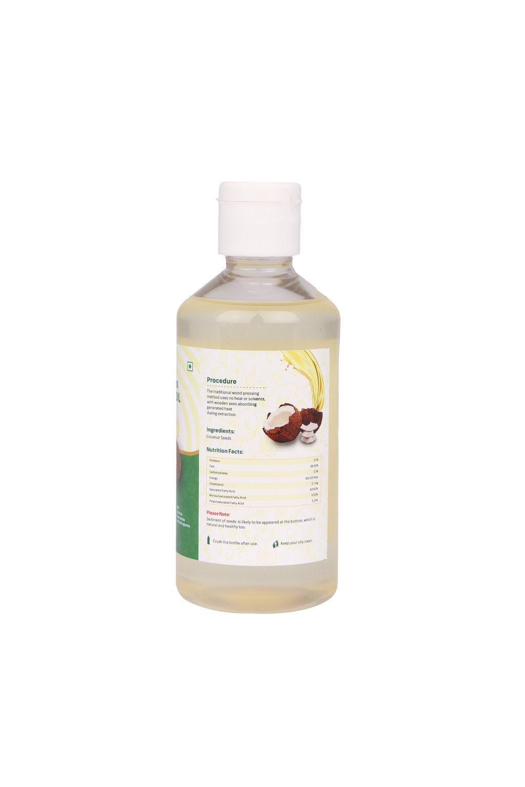 Green Habits Cold Pressed Unrefined Coconut Oil