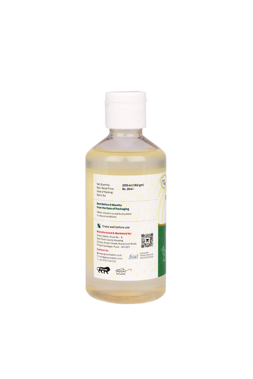 Green Habits Cold Pressed Unrefined Coconut Oil