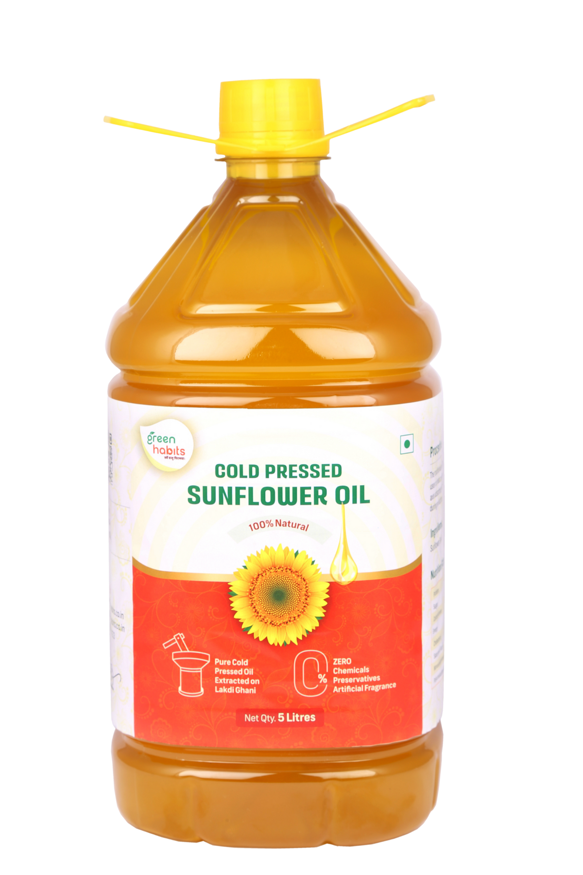 Green Habits Cold Pressed Unrefined Sunflower